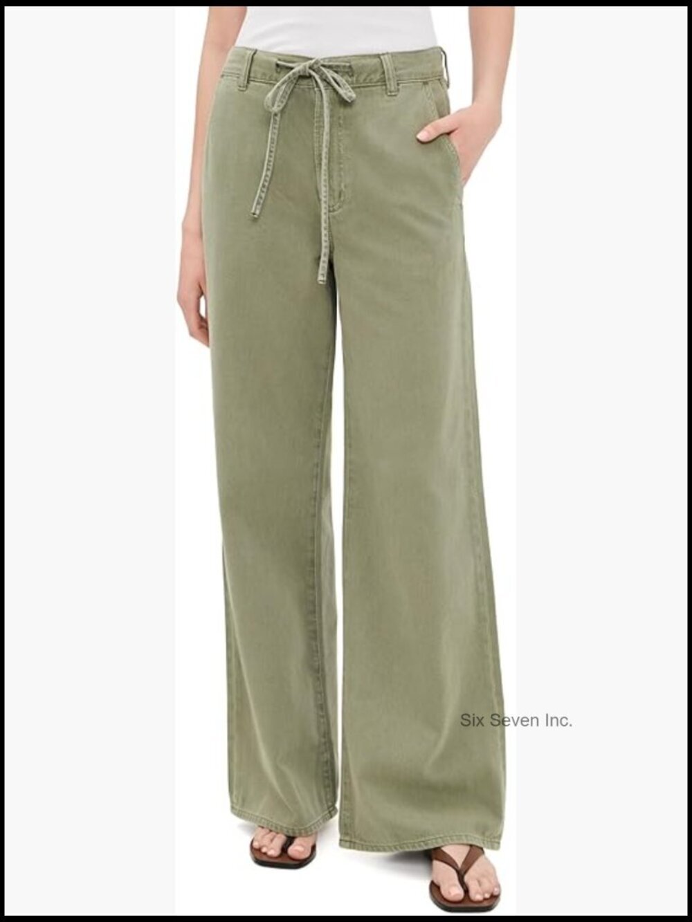 The Ultimate Wide-Leg Pants - Lightweight Non-Stretch Denim 31.5in Inseam
